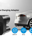 Adaptador CCS2 para Tesla para carregador EV, conversor 400A CCS2 Combo Tesla