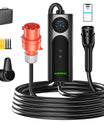 NOEIFEVO 2026 Pro Mobile Wallbox 22kw mit app, e auto CEE 32A auf Typ 2 Ladekabel, 3-phasig EV Ladegerät für Allen EVs(IEC 62196-2) & PHEVS