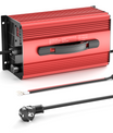 NOEIFEVO Caricabatterie al litio 58.8V 25A per batteria al litio 51.8V (48V) 14S Li-Ion-LiPo, display LCD, corrente regolabile, caricabatterie per bicicletta elettrica, monopattino, moto elettrica
