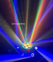 150W Moving Head Scheinwerfer, Laser Stroboskop Effekt, DMX Bühnenlicht, Vollfarb LED Licht, rotierendes DJ-, Disco-, Party- und Barlicht(1pcs)