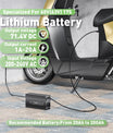 NOEIFEVO 71.4V 20A Lithium-Batterieladegerät für 60V 62.9V 17S Lithium-Li-Ionen-Lipo-Batterie, LCD-Anzeige, Strom einstellbar, Ladegerät für E-Bike, Roller, Elektromotorrad