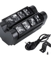 Mini-Spider-Licht 80W RGBW LED-Bewegungskopf-Scheinwerfer Spider Beam Bühnenbeleuchtung DMX512 für KTV, Disco, Party, DJ und Hochzeiten