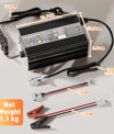 Noeifevo 29.2V 15A LiFePO4 batterijlader voor 24V 25.6V lithium batterij, 0V BMS activering, automatische uitschakeling met volledige bescherming