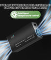 NOEIFEVO 60V 2A-20A Caricabatterie Regolabile per Batterie al Piombo, AGM, Gel, Caricabatterie per Golf Cart, con Display LED

