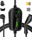 Noeifevo Portátil Tipo 2/Tipo 1 3.7KW 16A EV Cargador,  5m/10m/15m móvil EV Cable de carga con Schuko
