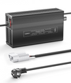 Caricabatterie per batterie al litio NOEIFEVO 96.6V 1A-15A per batteria al litio Li-Ion-LiPo 85.1V (84V) 23S, con display LCD, corrente regolabile