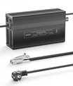 Caricabatterie per batterie al litio NOEIFEVO 96.6V 1A-15A per batteria al litio Li-Ion-LiPo 85.1V (84V) 23S, con display LCD, corrente regolabile