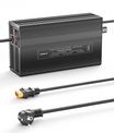 Caricabatterie per batterie al litio NOEIFEVO 96.6V 1A-15A per batteria al litio Li-Ion-LiPo 85.1V (84V) 23S, con display LCD, corrente regolabile