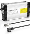 NOEIFEVO Cargador de batería de litio 71.4V 5A para batería de litio 17S 60V 62.9V, con ventilador de refrigeración y apagado automático.