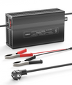 Caricabatterie per batterie al litio NOEIFEVO 96.6V 1A-15A per batteria al litio Li-Ion-LiPo 85.1V (84V) 23S, con display LCD, corrente regolabile