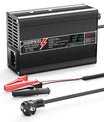 מטען ליתיום NOEIFEVO 25.2V 3A עבור סוללות 6S 22.2V Li-Ion Lipo, עם תצוגת LCD, מאוורר קירור, כיבוי אוטומטי