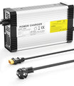 NOEIFEVO Cargador de batería de litio 58.8V 8A para batería de litio 14S 48V 51.8V, con ventilador de enfriamiento, apagado automático