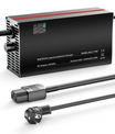 NOEIFEVO 60V 2A-20A Caricabatterie Regolabile per Batterie al Piombo, AGM, Gel, Caricabatterie per Golf Cart, con Display LED

