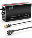 NOEIFEVO 60V 2A-20A Caricabatterie Regolabile per Batterie al Piombo, AGM, Gel, Caricabatterie per Golf Cart, con Display LED

