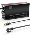 NOEIFEVO 73V 2-20A Litium-LiFePO4-laddare för 60V 64V 20S LiFePO4-batteri, LCD-display, justerbar ström, laddare för trollingmotor, båt och husvagnar
