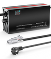 NOEIFEVO 60V 2A-20A Caricabatterie Regolabile per Batterie al Piombo, AGM, Gel, Caricabatterie per Golf Cart, con Display LED


