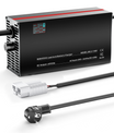 NOEIFEVO 60V 2A-20A Caricabatterie Regolabile per Batterie al Piombo, AGM, Gel, Caricabatterie per Golf Cart, con Display LED

