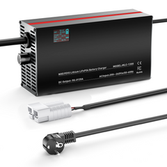 NOEIFEVO 58.4V 2-20A Lithium-LiFePO4-oplader til 51.2V 16S LiFePO4-batteri, LCD-skærm, justerbar strøm, oplader til golfvogne, trollingmotor, båd og campingvogne