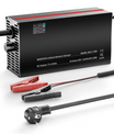 NOEIFEVO 71.4V 20A Nabíjačka batérií na lítium pre 60V 62.9V 17S lítiové, Li-Ion a Li-Po batérie, LCD displej, nastaviteľný prúd, nabíjačka pre e-bicykle, skútre, elektrické motocykle