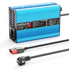 NOEIFEVO 37,8 V 6 A Lithium-batterilader til 33,3 V 9S-batteri, automatisk slukning, aluminiumhus, med blæser