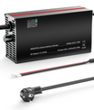 NOEIFEVO 71.4V 20A Nabíjačka batérií na lítium pre 60V 62.9V 17S lítiové, Li-Ion a Li-Po batérie, LCD displej, nastaviteľný prúd, nabíjačka pre e-bicykle, skútre, elektrické motocykle
