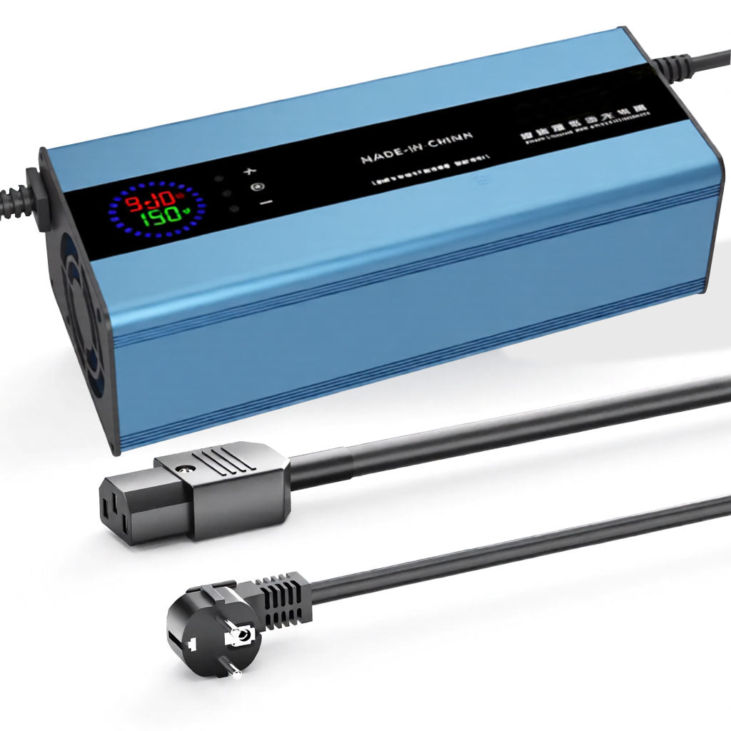 NOEIFEVO 15A Prúd 42V-88,2V Napätie Nastaviteľné Li-ion LiFePO4 Lítiová nabíjačka Pre 36V 48V 60V 72V 84V batériu