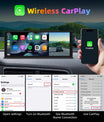 NOEIFEVO 11,3 palcový aktualizovaný bezdrôtový Carplay displej pre autá s 4K palubnou kamerou a 1080p cúvacou kamerou, podpora Apple Carplay a Android Auto autorádia, GPS navigácia/Spiegel Link/Hlasové ovládanie/FM/Bluetooth.