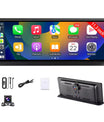 NOEIFEVO 11,3 palcový aktualizovaný bezdrátový Carplay displej pro automobily s 4K dashcam a 1080p zpětnou kamerou, podpora Apple Carplay & Android Auto autorádia, GPS navigace/zrcadlové spojení/hlasové ovládání/FM/Bluetooth