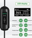 Noeifevo Type1 3.6KW 16A EV Cargador portátil , cable de carga móvil EV de 5m/10m con Schuko