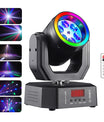 Mini 30W Partylicht Moving Head RGB DMX512 Musiksteuerung Stroboskop Bühnenstrahler für DJ Disco Party Weihnachten