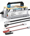 NOEIFEVO 58,4V 20A Lithium Lifepo4 nabíjačka batérií pre 48V (51,2V)16S batériu, vodotesná, 0 V BMS aktivácia, automatické vypnutie s plnou ochranou