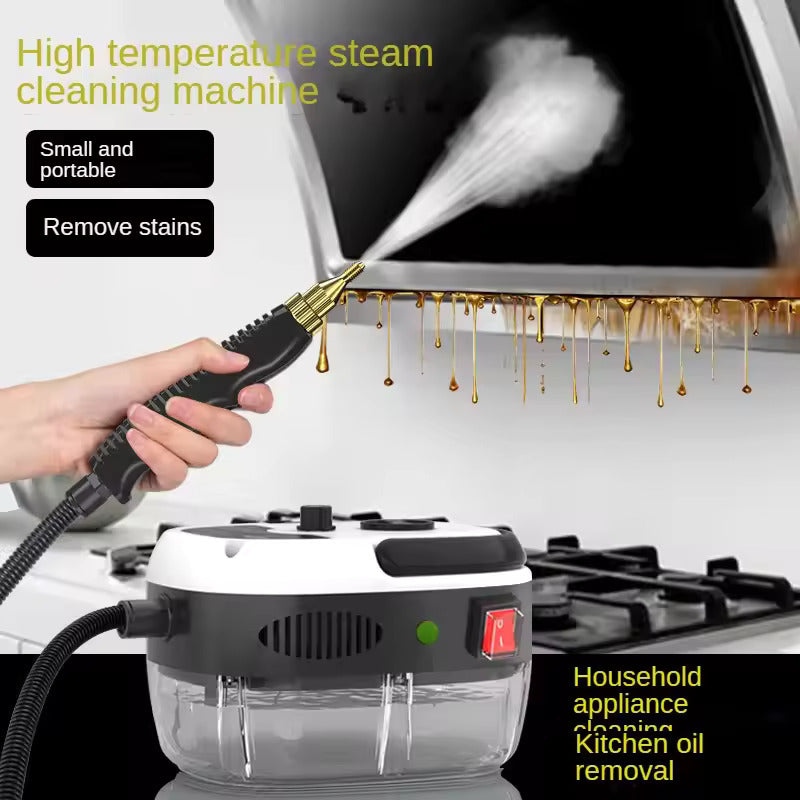 Máquina de limpeza a vapor de 2500W, máquina de limpeza a alta temperatura para exaustores de cozinha, sistemas de ar condicionado de cozinha, limpeza de automóveis e aparelhos domésticos