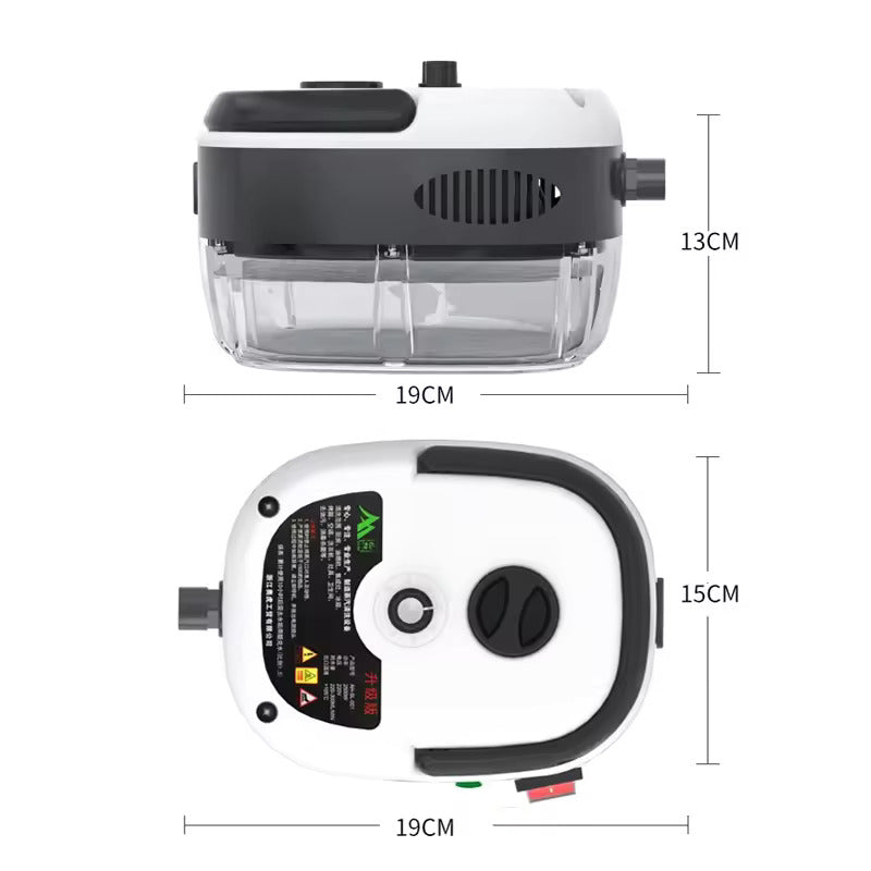 Máquina de limpeza a vapor de 2500W, máquina de limpeza a alta temperatura para exaustores de cozinha, sistemas de ar condicionado de cozinha, limpeza de automóveis e aparelhos domésticos