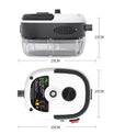 Máquina de limpeza a vapor de 2500W, máquina de limpeza a alta temperatura para exaustores de cozinha, sistemas de ar condicionado de cozinha, limpeza de automóveis e aparelhos domésticos