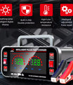 12 10A / 24V 5A Caricabatterie per auto completamente automatico Caricabatterie per auto con riparazione a impulsi intelligenti Caricabatterie per batteria di motocicletta