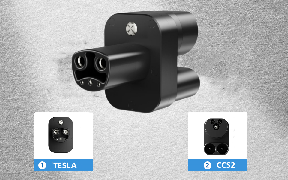 Adaptér CCS2 na Tesla pre nabíjačku EV, 400A CCS2 Combo Tesla Converter