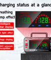 12 10A / 24V 5A Caricabatterie per auto completamente automatico Caricabatterie per auto con riparazione a impulsi intelligenti Caricabatterie per batteria di motocicletta