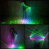 RGB laserhansker, party-laserhansker, roterende laserhansker, stjernehimmel-laserhansker, egnet for nattklubber, barer og scenebelysning