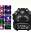 36W Mini-Discolichter, RGBW LED-Partybeleuchtung, Doppel-Moving-Head-Strahler, DMX512 DJ-Ausrüstung Stroboskop-Bühneneffekt für Nachtclub, Bar und Show