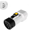 NOEIFEVO Type 2 V2L-ontlaadadapter, elektrische voertuig 16 A ontlaadschuko stopcontact voor buiten, compatibel met Jaecoo 7 PHEV/Geely EX5/Renault/Nammi
