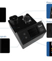 Type-2 EV-ladestation tester med LED-indikator – 32A kortvarig belastning, S1/S2 køretøjssignal-simulering, IP54, til EU-standard ladestationer