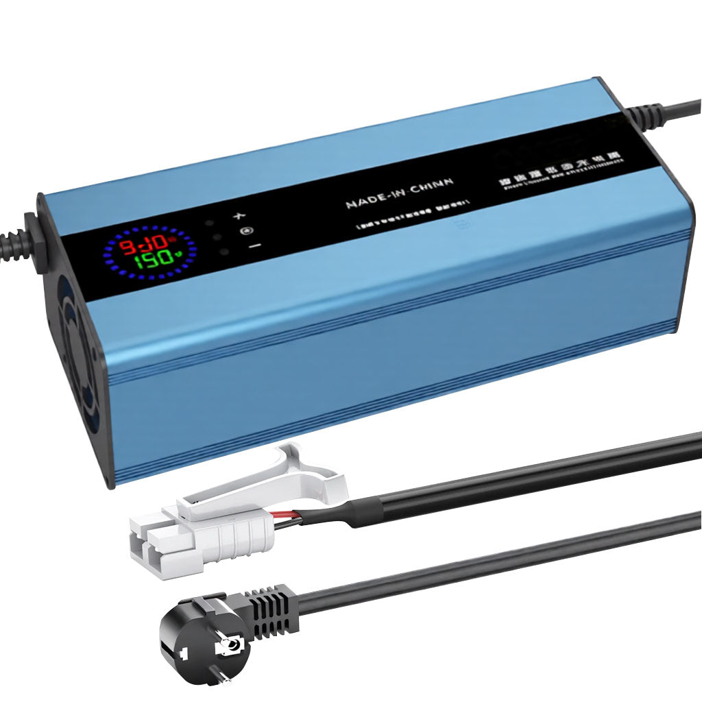 NOEIFEVO 15A Prúd 42V-88,2V Napätie Nastaviteľné Li-ion LiFePO4 Lítiová nabíjačka Pre 36V 48V 60V 72V 84V batériu