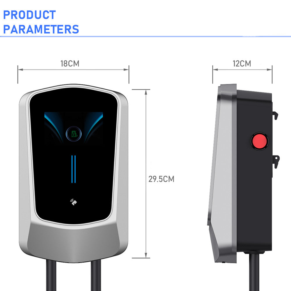 Noeifevo Q6 22KW תחנת טעינה EV Wallbox 32A 3Phase Type 2 5M DC6mA הגנת RCD