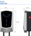 Noeifevo Q6 22KW EV Laadstation Wallbox 32A 3Phase Type 2 5M DC6mA RCD Bescherming