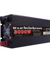 Kannettava teho 3000W 4000W 5000W 6000W 8000W Pure Sine Wave Inverter DC 24V AC 110V 220V jännitteen muunnin Auto Solar Inverter